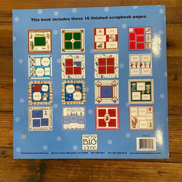 Power Page Instant Scrapbook Set of 5 Spring, Summer, Fall, Winter, School Days - Picture 10 of 16